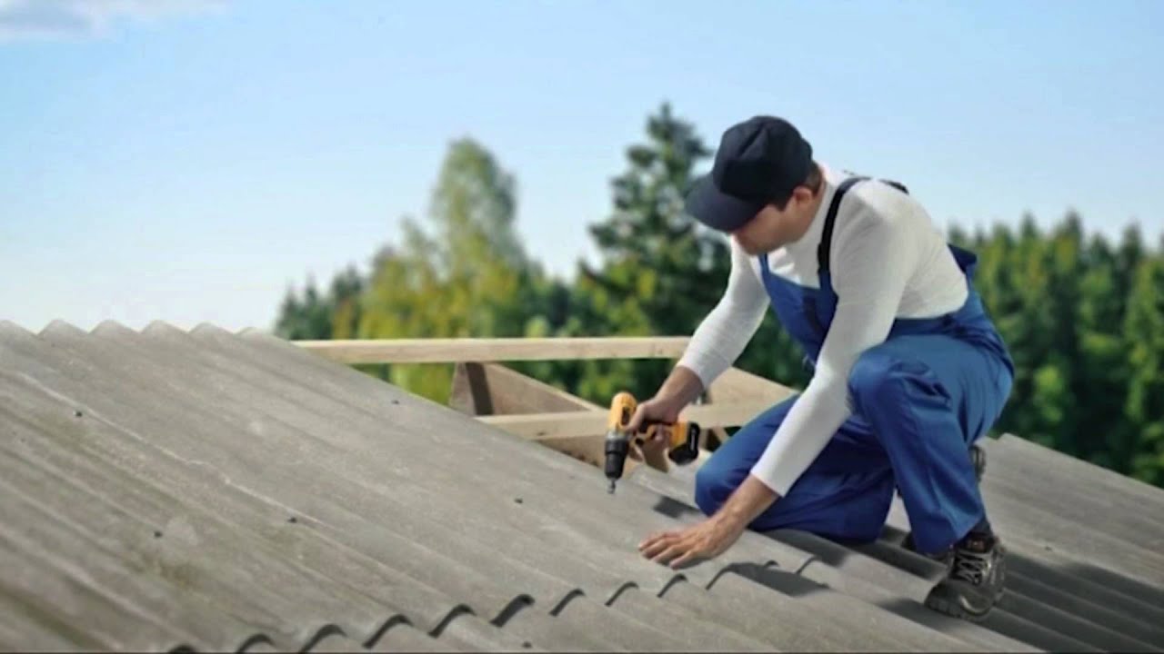 Монтаж шифера